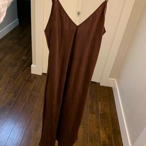 Wilfred Christine dress, maroon.